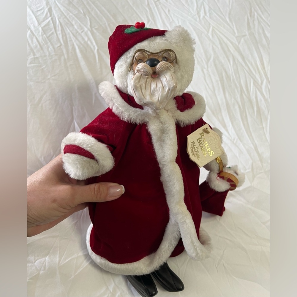 Robert Raikes Originals Classic Santa Bear 1990 Limited Edition